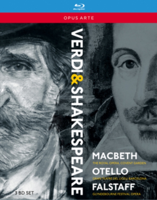 Verdi & Shakespeare: Macbeth/Otello/Falstaff, Blu-ray BluRay