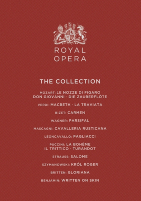 Royal Opera: The Collection, Blu-ray BluRay