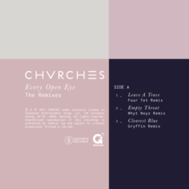 Every Open Eye: The Remixes, Vinyl / 12" EP Vinyl