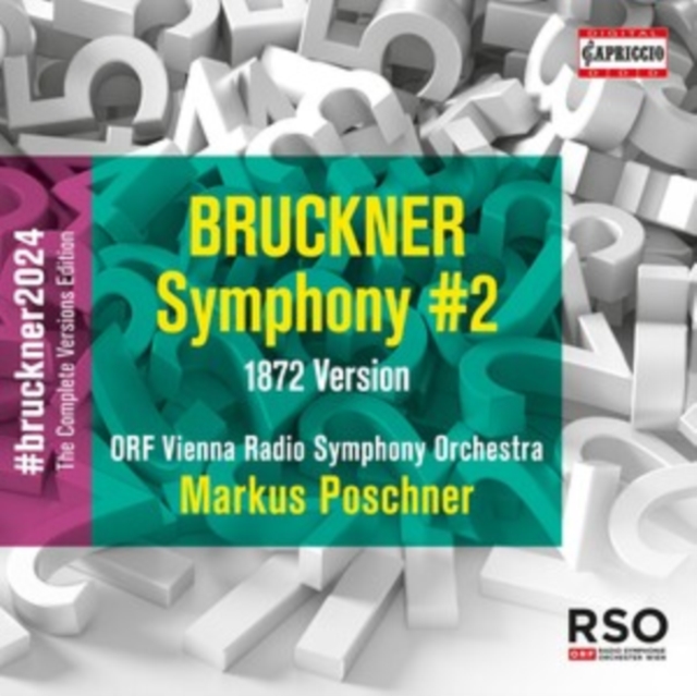 Bruckner: Symphony #2: 1872 Version, CD / Album Cd