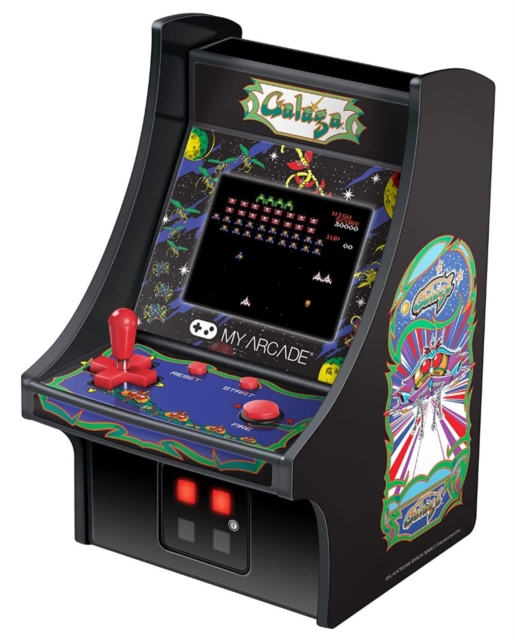 My Arcade - Micro Player 6.75 Galaga Collectible Retro,  Merchandise