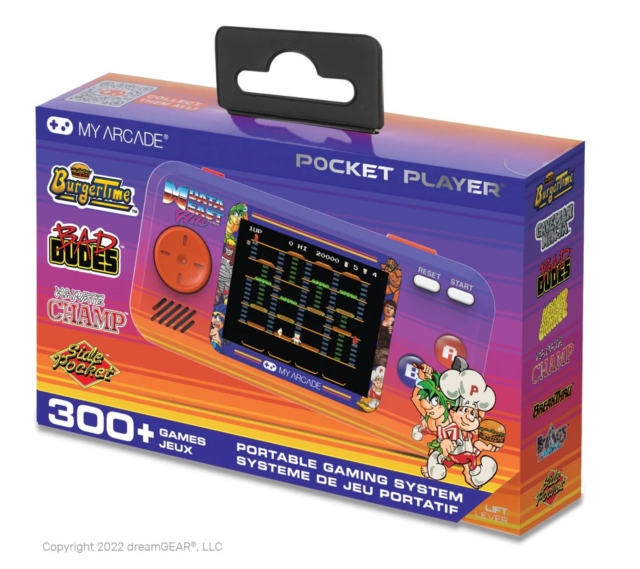 My Arcade - Pocket Player Data East Hits Portable Gaming System (308 Games In 1),  Merchandise