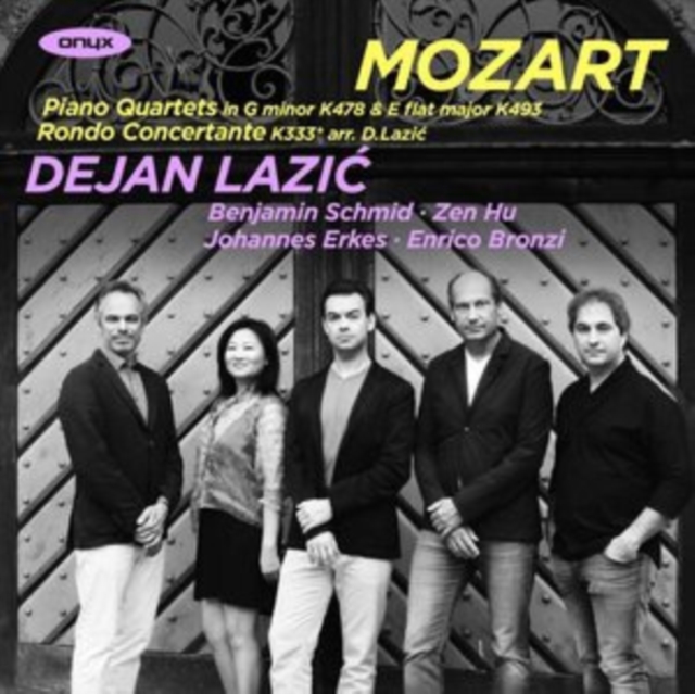 Mozart: Piano Quartets in G Minor, K478 & E Flat Major, K493/..., CD / Album Cd