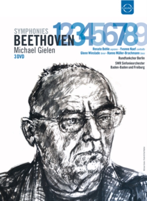 Beethoven: Complete Symphonies 1-9 (Gielen), DVD DVD
