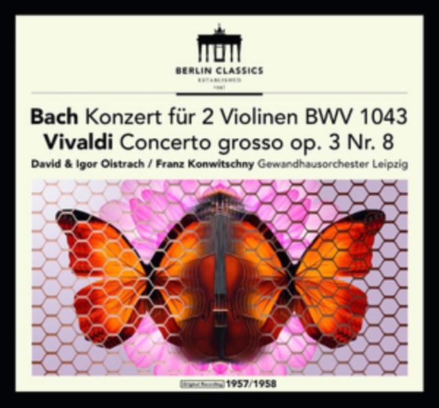 Bach: Konzert Fur 2 Violinen, BWV 1043/..., Vinyl / 12" Album Vinyl
