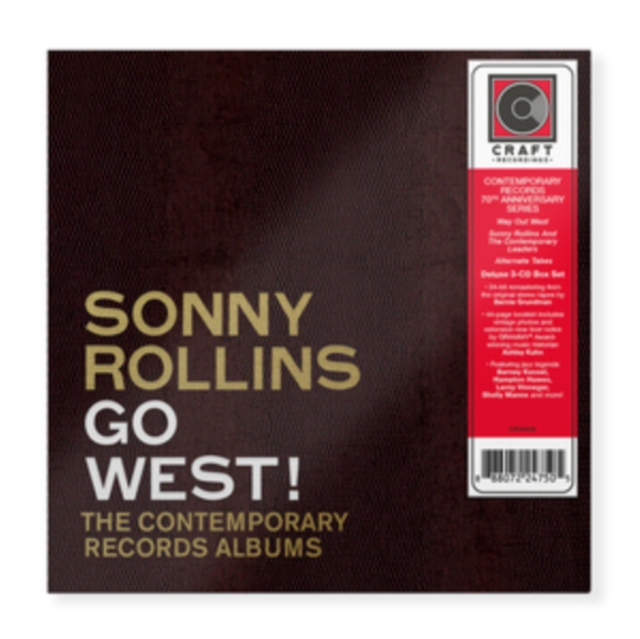Go West!: The Contemporary Records Albums (Deluxe Edition), CD / Album Cd