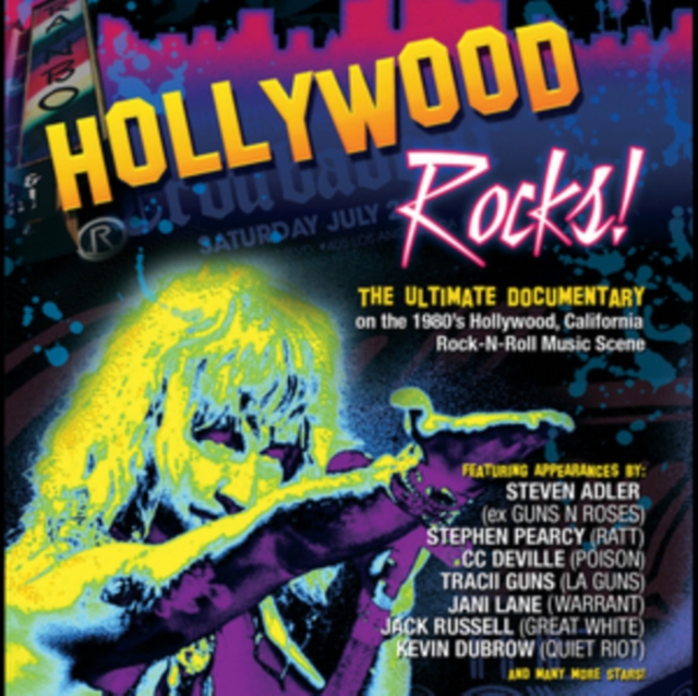 Hollywood Rocks!, DVD DVD