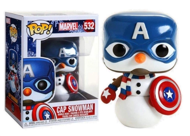 Funko Pop! Marvel : Cap Snowman (Captain America), General merchandize Book