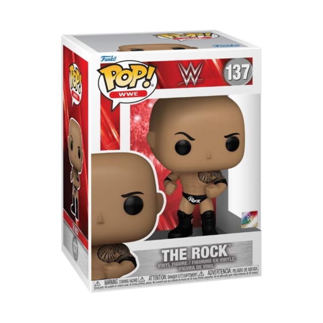 Funko POP! WWE - The Rock, Paperback Book