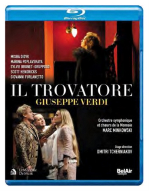 Il Trovatore: La Monnaie, Blu-ray BluRay