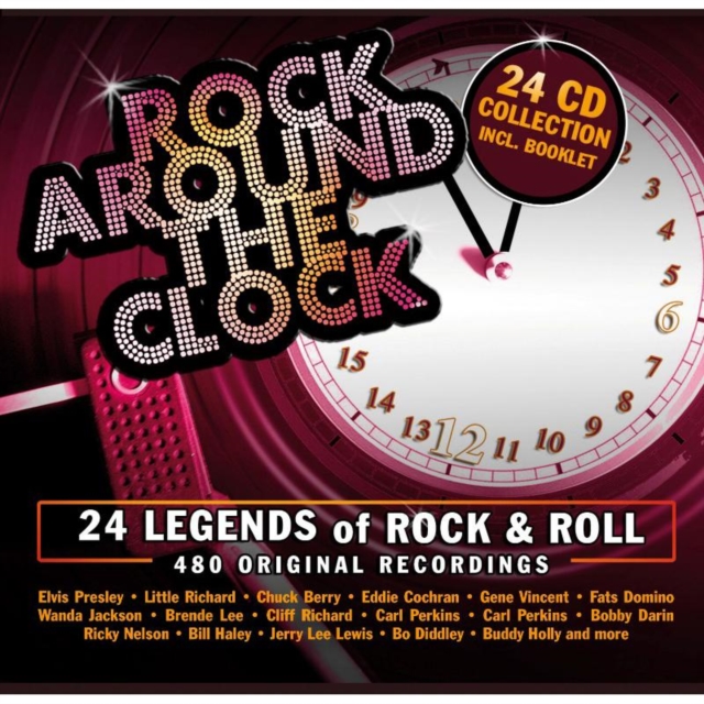 Rock Around the Clock: 24 Legends of Rock & Roll, CD / Box Set Cd