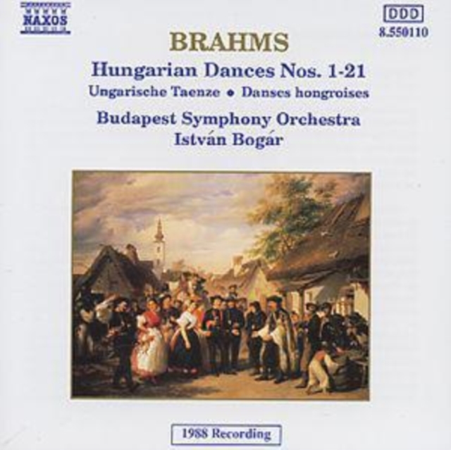 Hungarian Dances Nos. 1 - 21, CD / Album Cd
