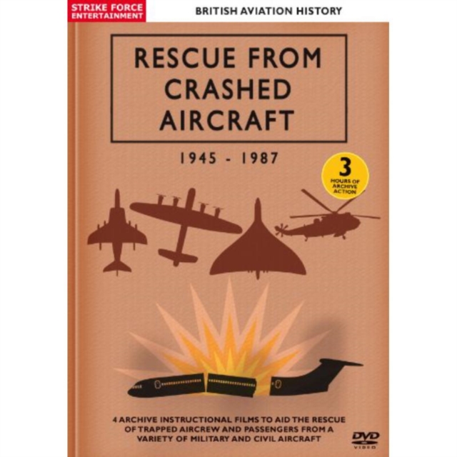 British Aviation History: Rescue from Crashed Aircraft 1945-1987, DVD  DVD