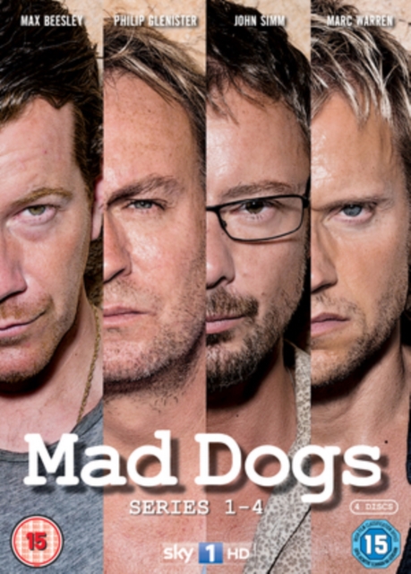 Mad Dogs: Series 1-4, DVD  DVD