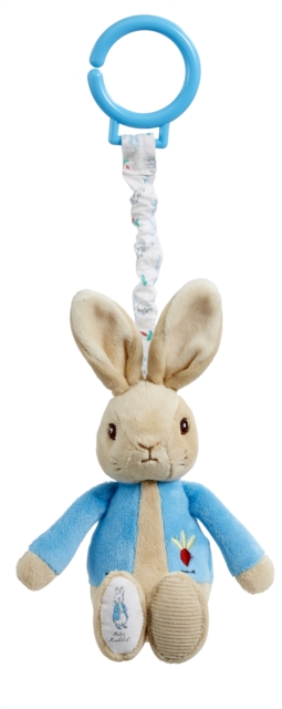 Peter Rabbit Jiggle Attachable Soft Toy,  Book