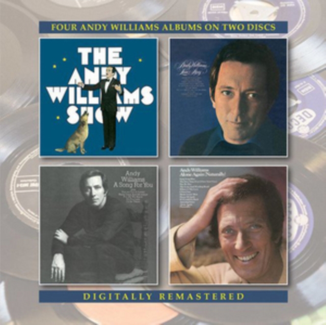 Four Andy Williams Albums On Two Discs, CD / Album Cd