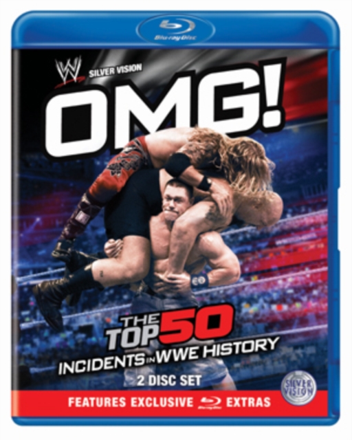 WWE: OMG! - The Top 50 Incidents in WWE History, Blu-ray  BluRay