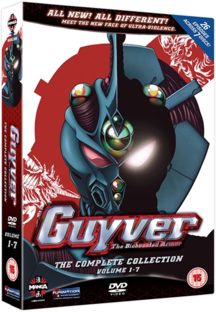 Guyver - The Bioboosted Armour: The Complete Collection, DVD  DVD