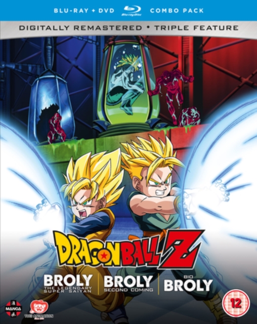 Dragon Ball Z Movie Collection Five: The Broly Trilogy, Blu-ray BluRay