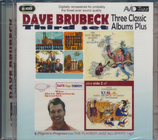 Three Classic Albums Plus: Southern Scene/In Europe/Dave Figs Disney/Jazz Impressions of USA, CD / Album Cd