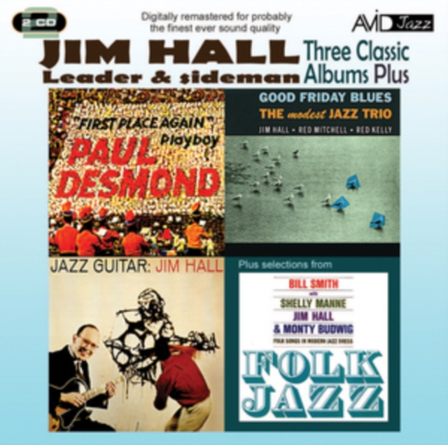 Three Classic Albums Plus: Jazz Guitar/Good Friday Blues/Paul Desmond: First Place Again/..., CD / Album Cd