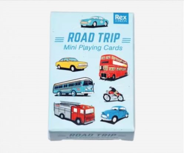 Mini playing cards - Road Trip, Paperback Book