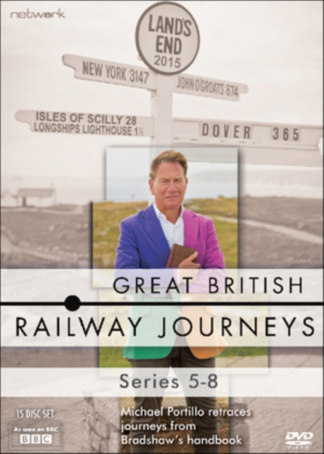 Great British Railway Journeys: Series 5-8, DVD DVD