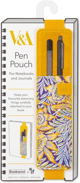 V & A Bookaroo Pen Pouch Morris Tulip & Willow, General merchandize Book