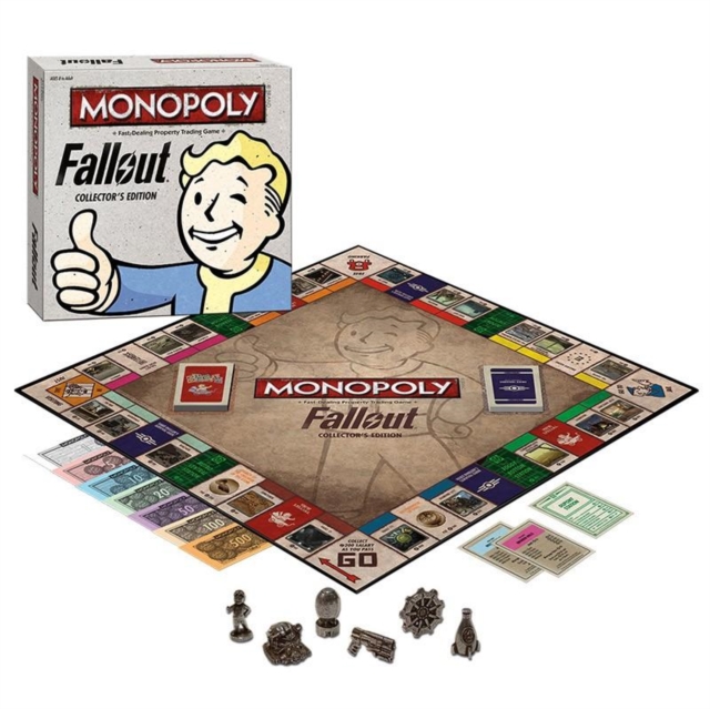 Fallout Monopoly Board Game, Toy Book