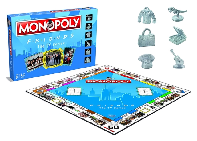 Friends Monopoly Board Game, Toy Book
