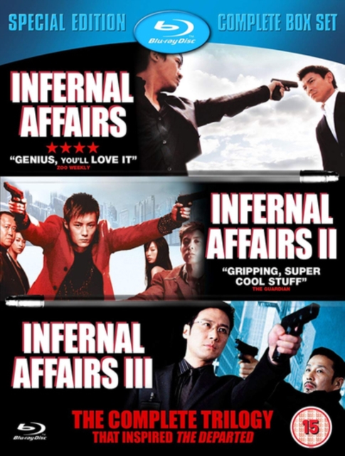Infernal Affairs/Infernal Affairs 2/Infernal Affairs 3, Blu-ray BluRay