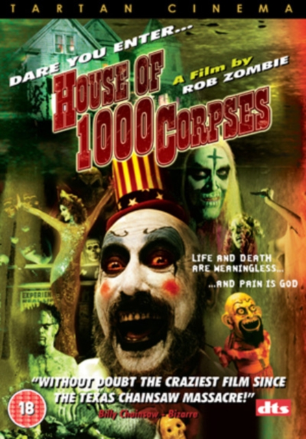 House of 1000 Corpses, DVD  DVD