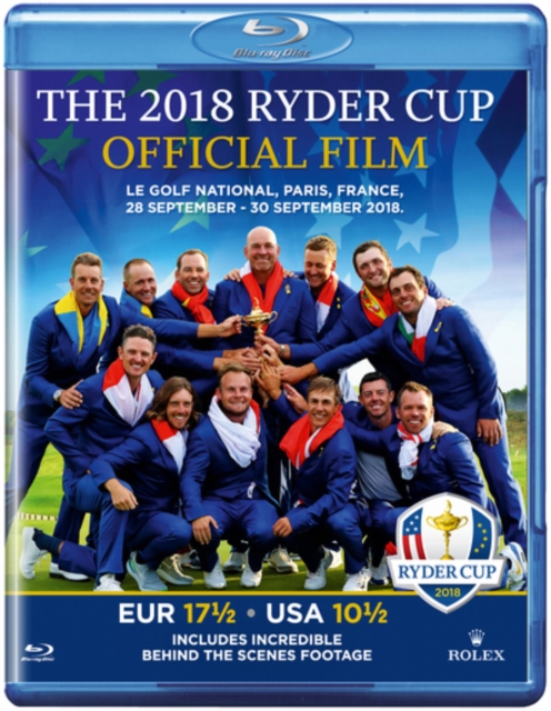 The 2018 Ryder Cup Official Film, Blu-ray BluRay