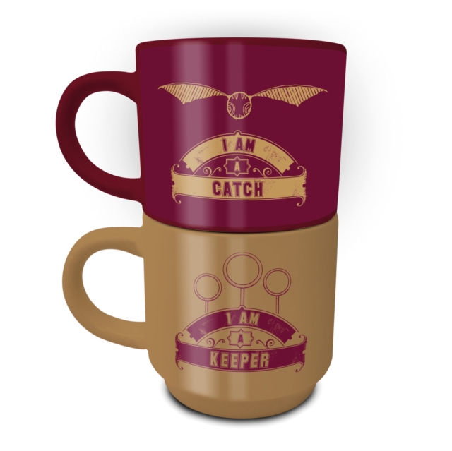 Harry Potter (Catch & Keeper) Stackable Mug Set, General merchandize Book
