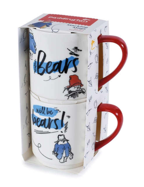 Paddington Bear (Bears Will Be Bears) Stackable Mug Set, General merchandize Book