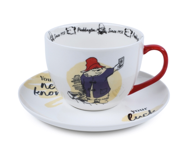Paddington Bear (You Never Know Your Luck) Breakfast Cup & Saucer Set, General merchandize Book