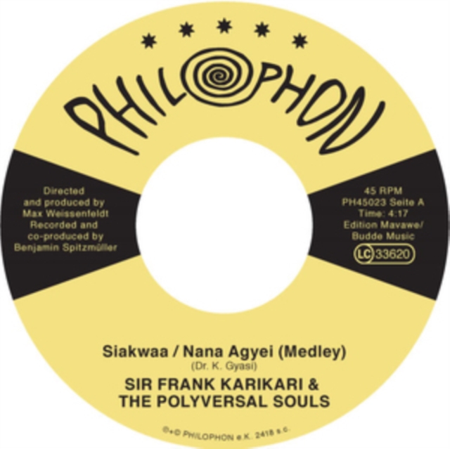 Siakwaa/Nana Agyei/Odo Agye Gye Me (Feat. Sir Frank Karikari), Vinyl / 7" Single Vinyl