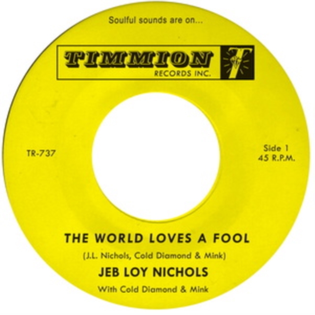 The World Loves a Fool, Vinyl / 7" Single Vinyl