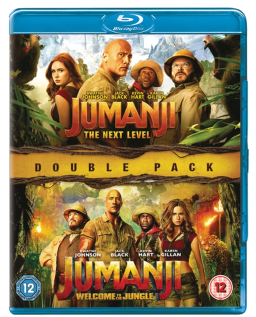 Jumanji - Welcome to the Jungle/Jumanji - The Next Level, Blu-ray BluRay