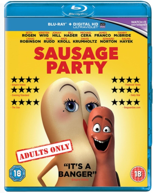 Sausage Party, Blu-ray BluRay