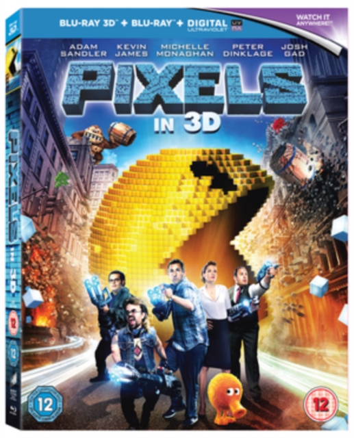 Pixels, Blu-ray  BluRay