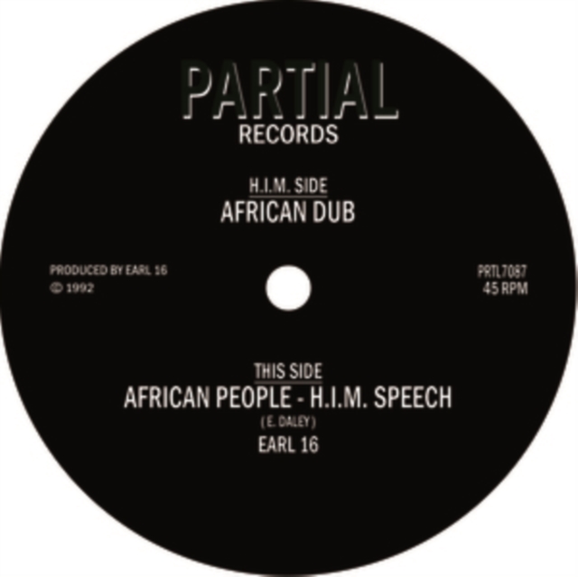 African People - H.I.M. Speech/African Dub, Vinyl / 7" Single Vinyl