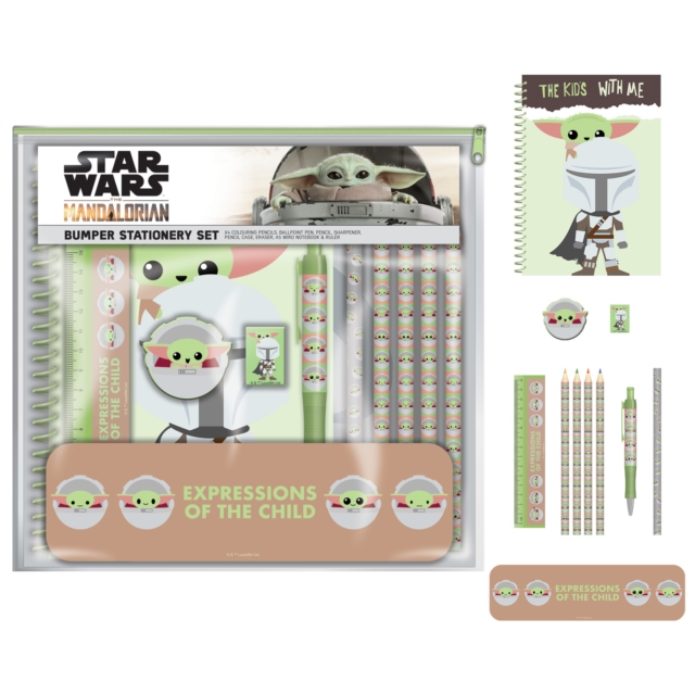 Star Wars The Mandalorian (Expressions Of The Child) Bumper Stationery Set, Paperback Book