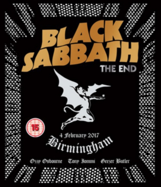 Black Sabbath: The End, Blu-ray BluRay