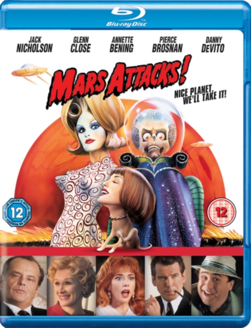 Mars Attacks!, Blu-ray  BluRay