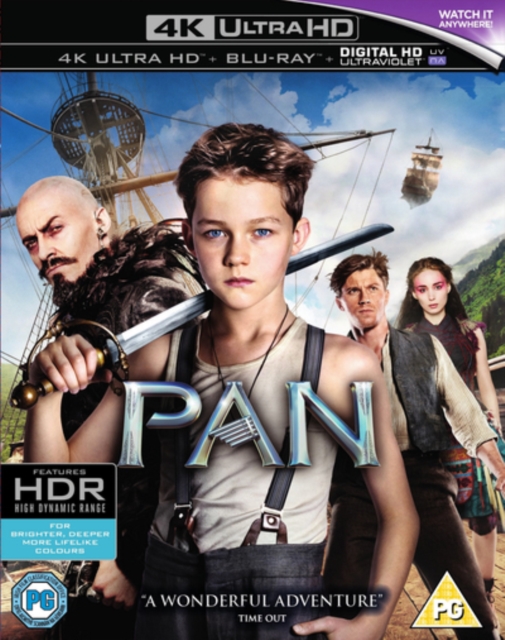 Pan, Blu-ray BluRay