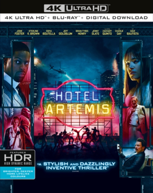 Hotel Artemis, Blu-ray BluRay