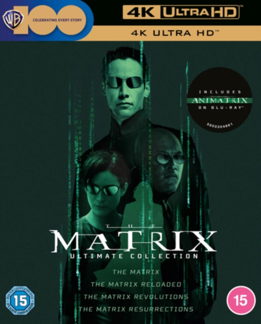 The Matrix: The Ultimate Collection, Blu-ray BluRay