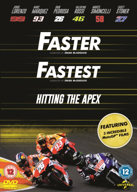 Faster/Fastest/Hitting the Apex, DVD  DVD
