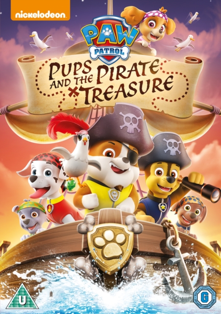 Paw Patrol: Pups and the Pirate Treasure, DVD DVD